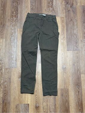 Carhartt Men's Dark Olive Work Chinos